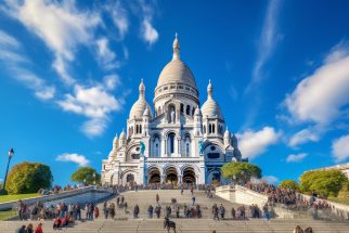 Basilica of the Sacred Heart of Montmartre in Paris