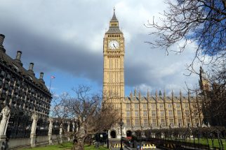 Big Ben. Celebrated Clock Tower of London