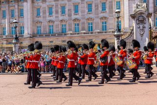 Changing of the Guard at Buckingham Palace, London