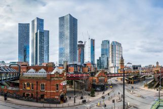 A modern city with Industrial heritage