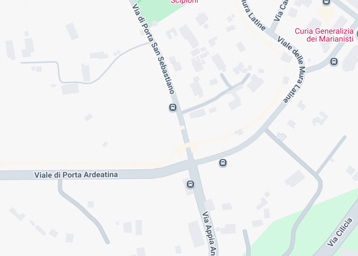 Map of Arco Di Druso, Rome