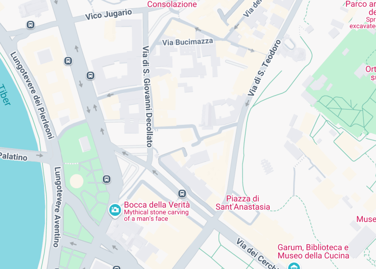 Map of Arco di Giano, Rome