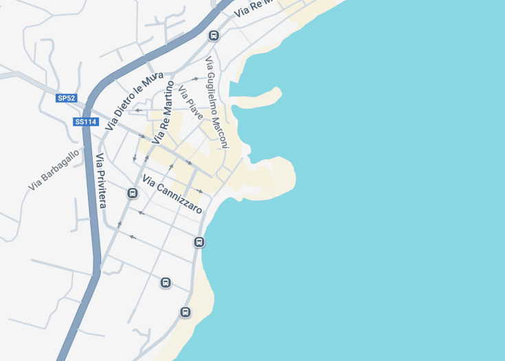 Map of Castello Normanno, 