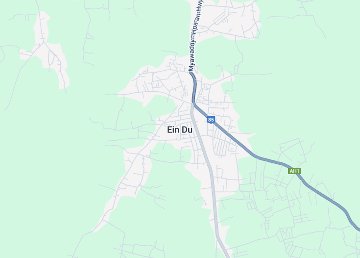 Map of Ein Du, Myanmar