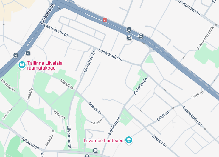 Map of Keskturg, Tallinn