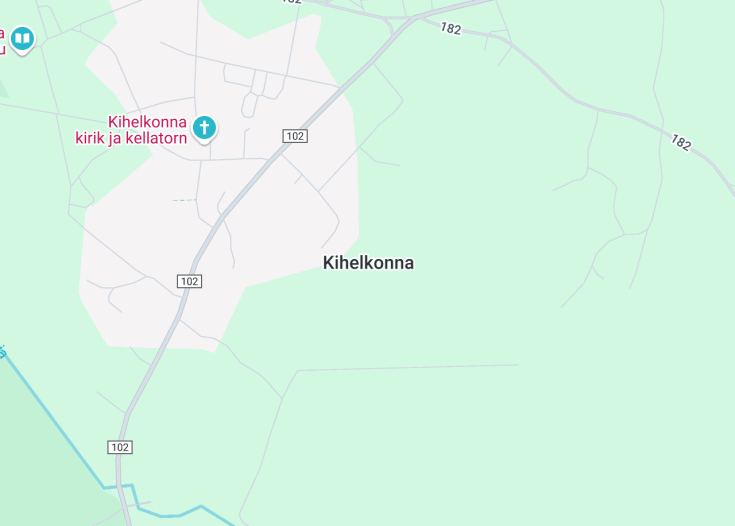 Map of Kihelkonna, Estonia