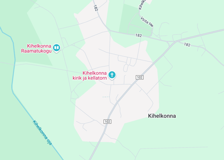 Map of Kihelkonna kirik ja kellatorn, Kihelkonna