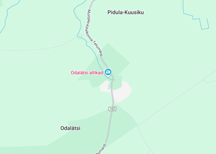 Map of Odalätsi allikad, Kihelkonna