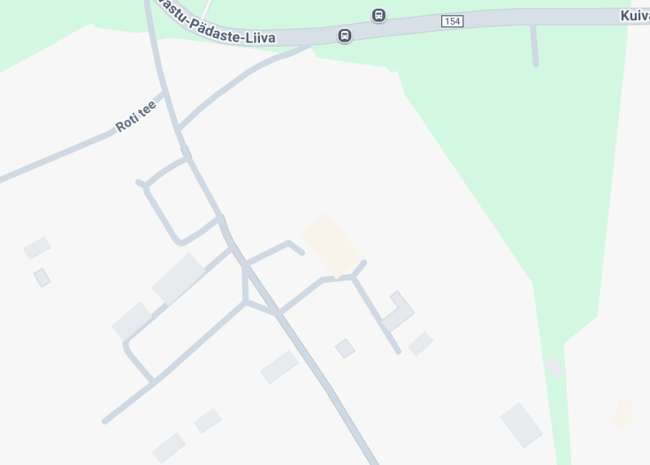 Map of Pädaste Manor, Muhu