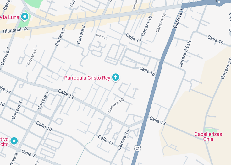 Map of Parroquia Cristo Rey, Colombia