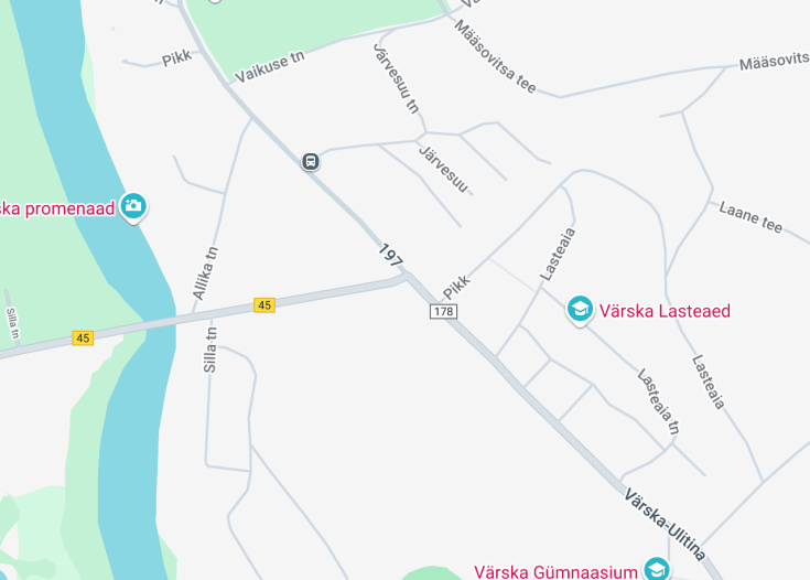 Map of Petserimaa Vabadussammas, Värska