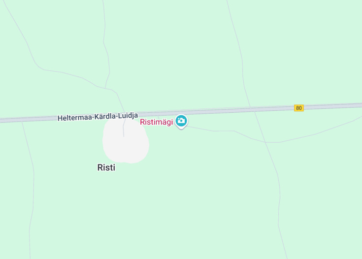 Map of Ristimägi, Kärdla