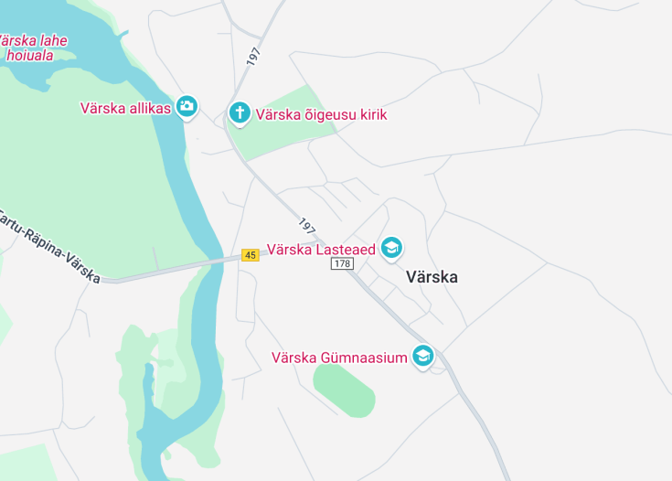 Map of Setomaa Tourist Information, Värska