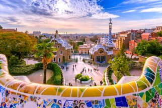 Park Guell (Park Güell), Barcellona